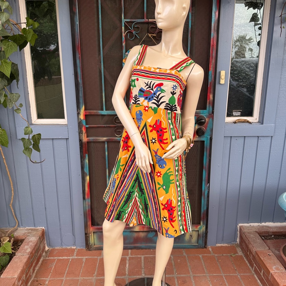 Colorful Vintage Dress